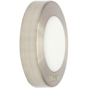 Wagner-System Türstopper EH-5141, Gummi / Metall, für die Wand, selbstklebend, silber, 1 x 3,8cm