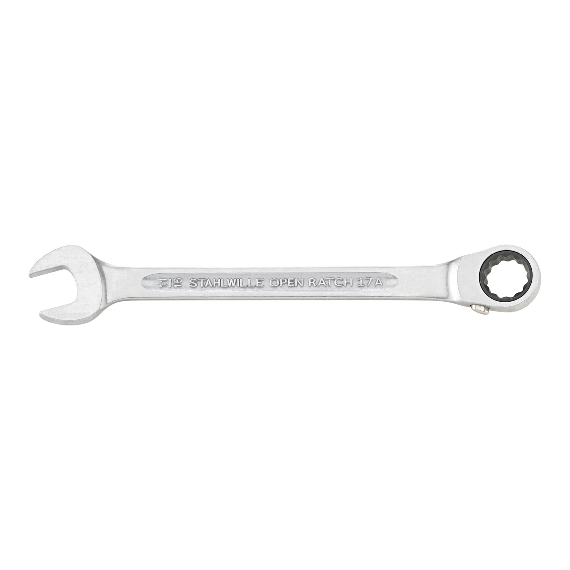 Stahlwille Ratschenringmaulschlüssel OPEN RATCH SW 11/16" L.226mm (41473838)