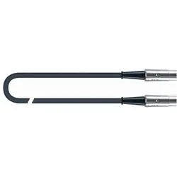 Quik Lok QUIK-LOK S/165-6 Audiokabel 6 m DIN (5-polig) Schwarz (6 m, MIDI Kabel), Audiokabel