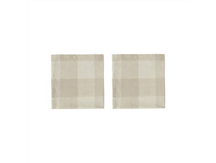 Serviette 2er-Set aus Baumwolle H45x45cm