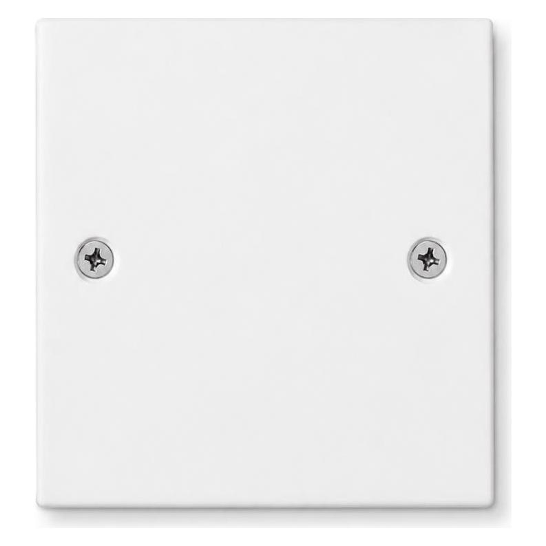 Soixx 5 x Blindabdeckung Unterputz Blindplatte Steckdosenabdeckung Weiss (72027308)