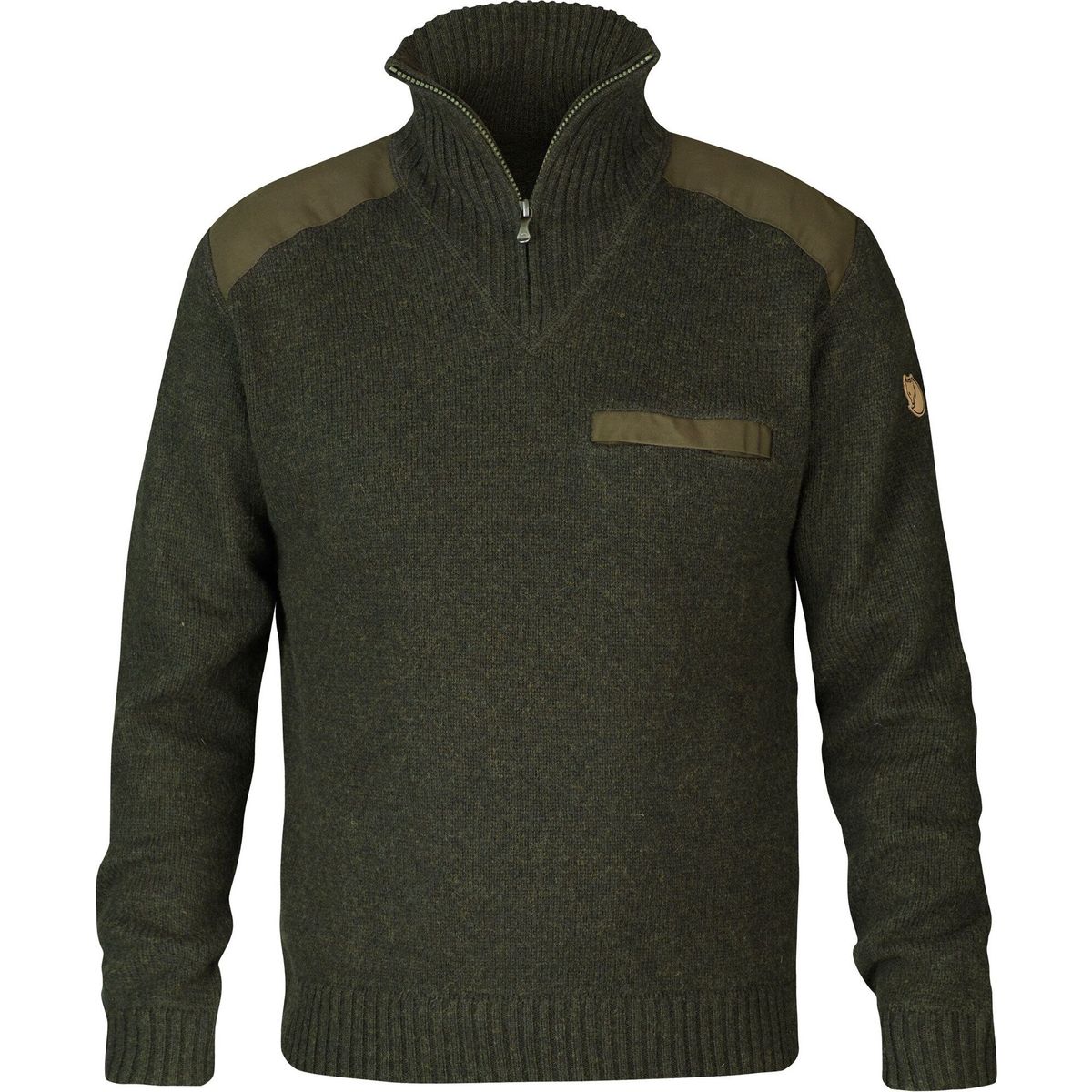 Fjällräven Koster Sweater M dark olive (633) XXXL F90487-633-XXXL