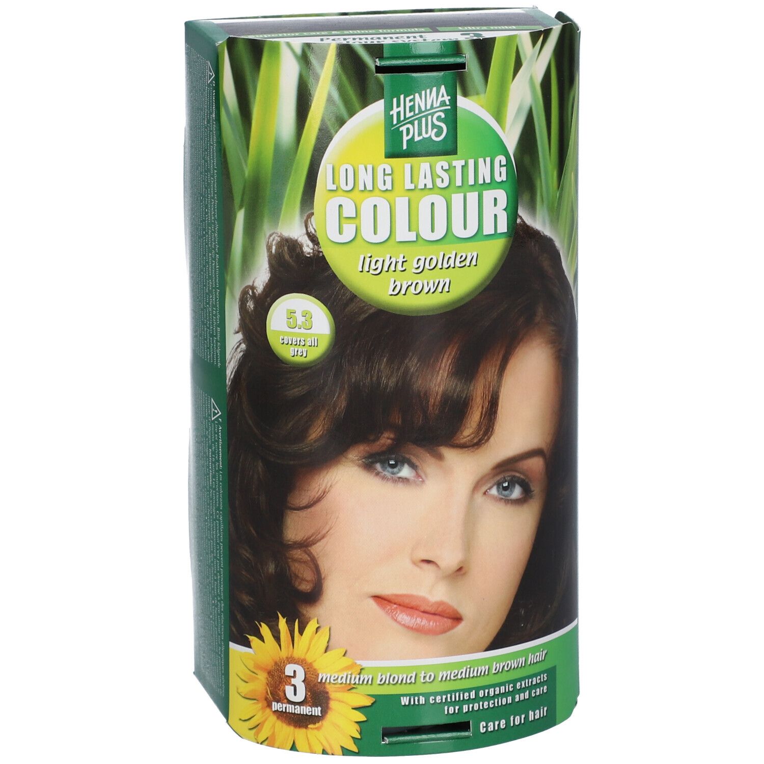 Hennaplus Long Lasting light golden brown 5,3 100 ml Flüssigkeit