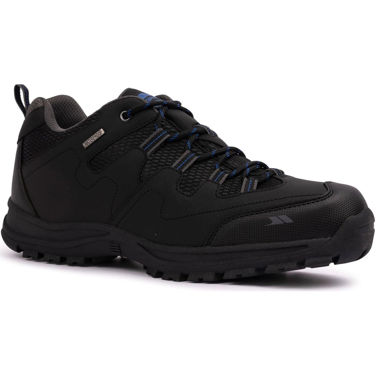 Trespass Finley Low Cut - Male Low Cut Hiking Shoe black/blue (BKB) 42 MAFOTEN30001_BKB_42