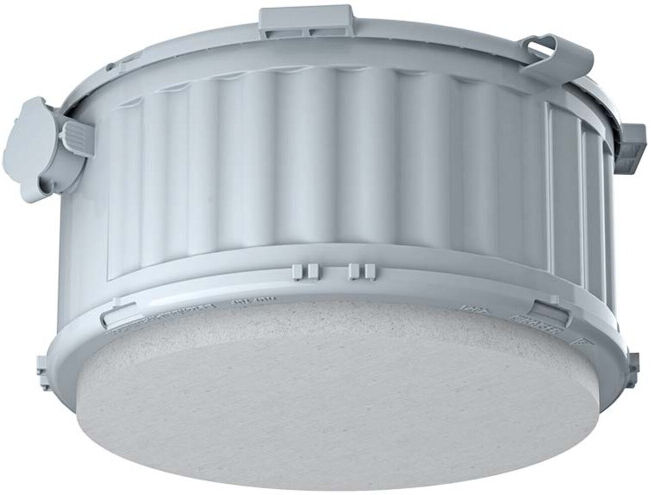 Kaiser Boîtier encastré HaloX 180 avec fibre minérale uni. 1282-71 (1282-71)