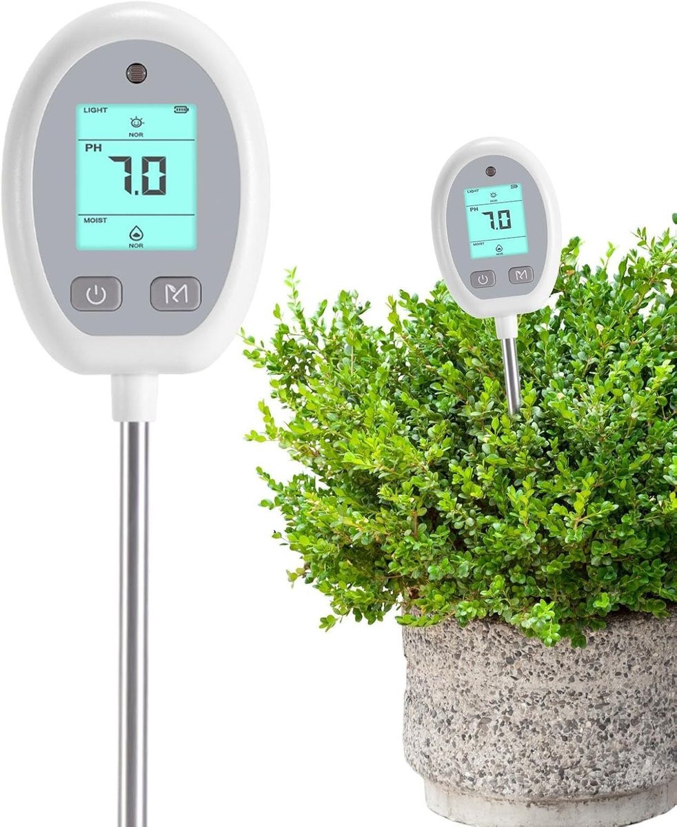Bodemtester Meetinstrument voor plantenverzorging - Zwart - 322 x 76 cm