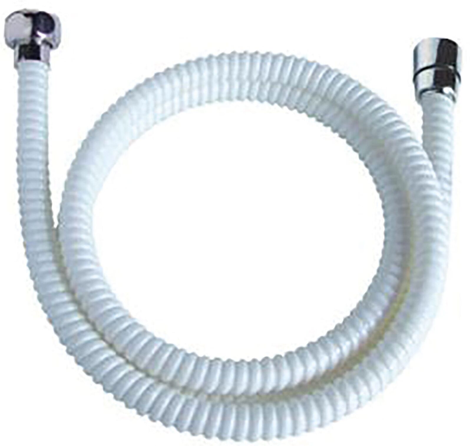 Aquapro FLESSIBILE DOCCIA ACQUAPRO 150 cm BIANCO PLASTIFICATO ANTIPIEGA
