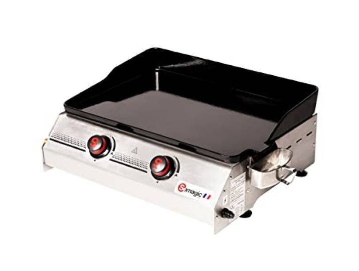 Plancha au gaz SO PREMIUM 2 brûleurs 7kW
