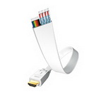 inakustik Premium Flat high Speed HDMI Kabel + Ethernet (5,0m) IA0042345