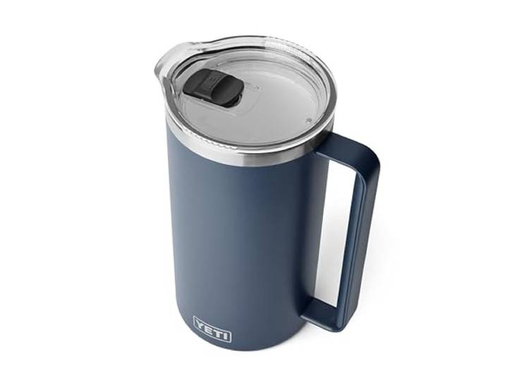 YETI Rambler Krug Mit Magslider Deckel Mit Drehverschluss, Navy, 64 oz (2 L)