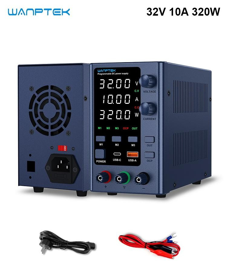 Selius Laboratoriumvoeding EPS 32V 10A 320W - Instelbare Compacte DC Voeding