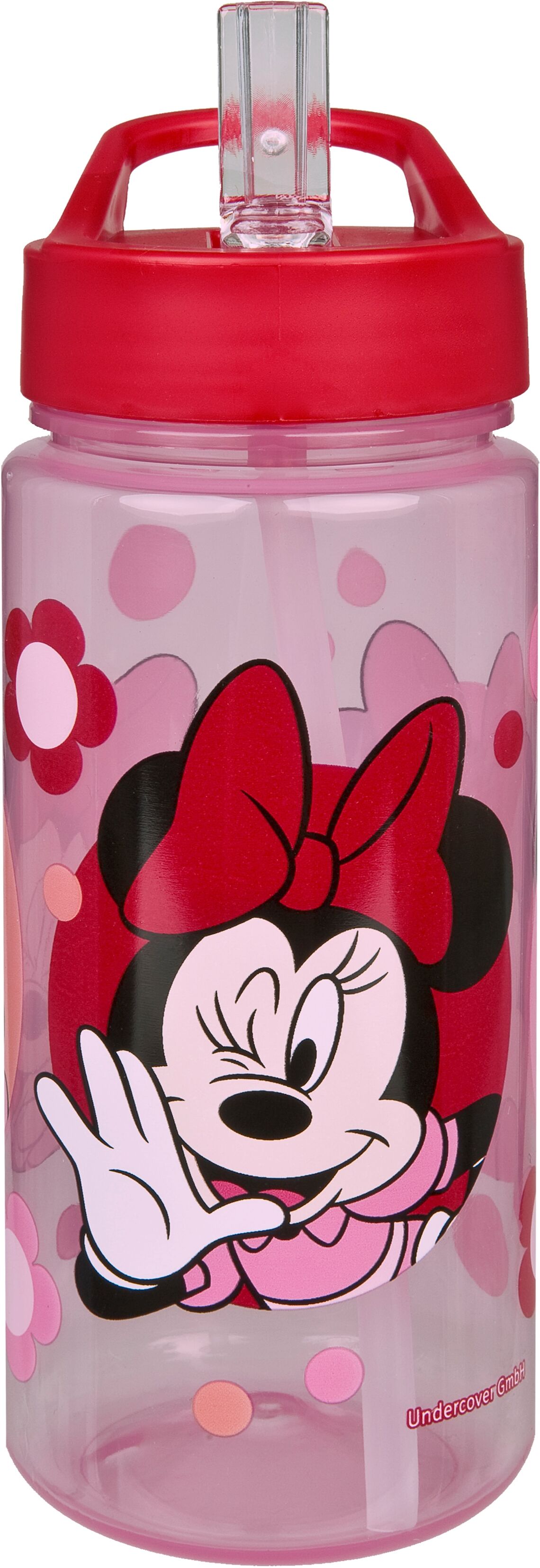 Lunchbox SCOOLI "mit Trinkflasche", Kinder, Gr. B/H/L: 13,5cm x 6cm x 18cm, rosa (minnie mouse), Kunststoff, Lebensmittelaufbewahrungsbehälter Lunchbox minnie mouse B/H/L: 13,5cm x 6cm x 18cm