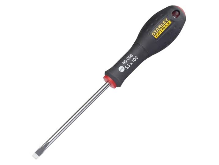 Stanley 0-65-098 Fat Max Schroevendraaier Uitlopend 5.5X100Mm-Zwart
