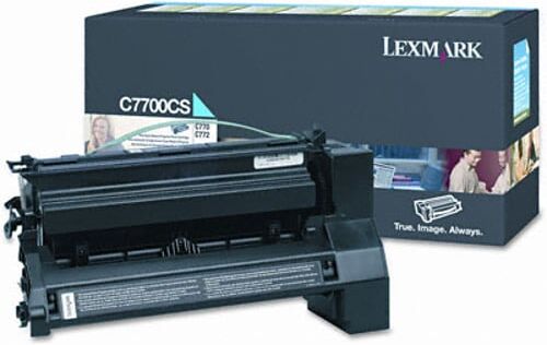 Lexmark C7700CS toner ciano