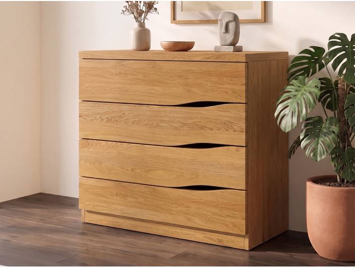 Eichenkommode „Astrid“ 100 cm Massivholz Eiche