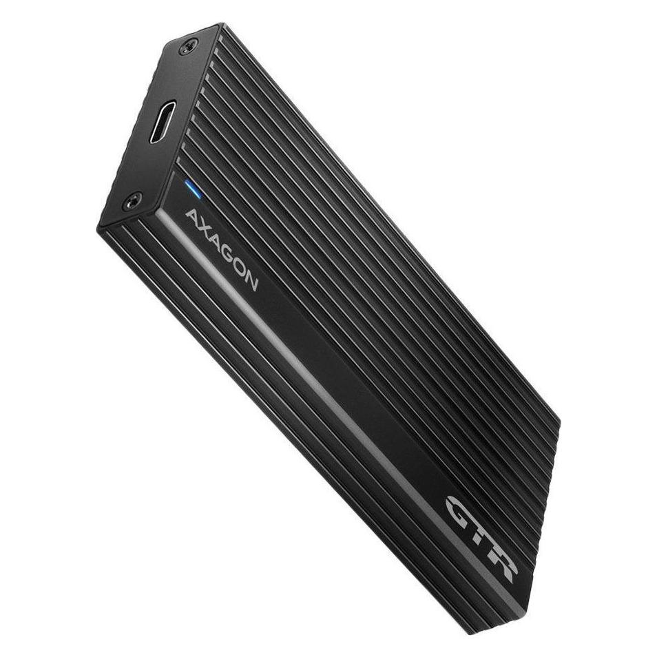 Axagon EM2-GTR externes Gehäuse für M.2 SSDs USB-C 3.2 Gen 2 (M.2) (EEM2-GTR)