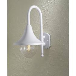 Konstsmide Bari 7237-250 Außenwandleuchte Energiesparlampe, LED E27 75 W Weiß