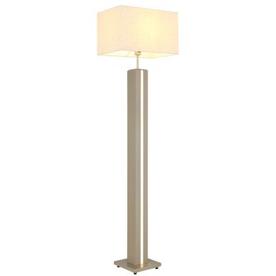 NOWA Stehlampe "FOREST", beige (sandfarben matt), 1, H: 150cm, 1 Stk., Leuchten, Touchdimmer, LEDs im Sockel separat schaltbar, Stehlampe