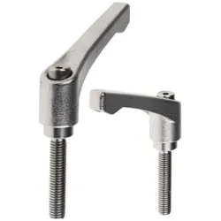 RS PRO, Möbelausstattung, SS C-Handle 65mm M8 x 40 Male Thread (2 Stk.)