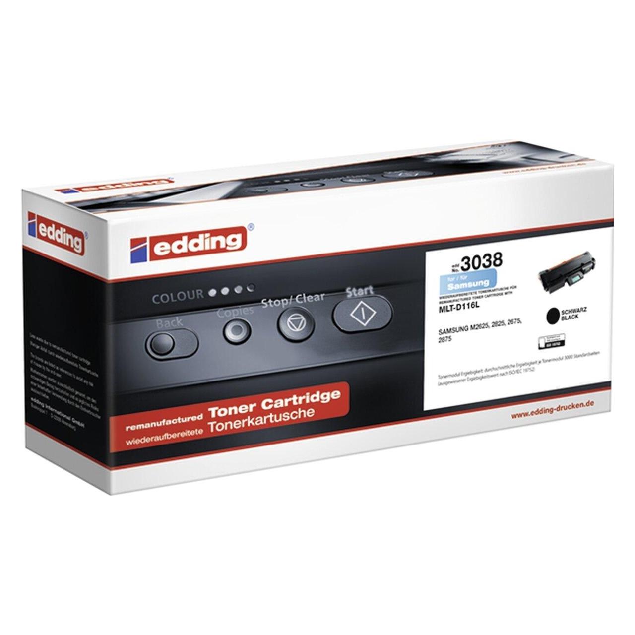 Edding EDD-3038 - Compatible (BK) (EDD-3038)
