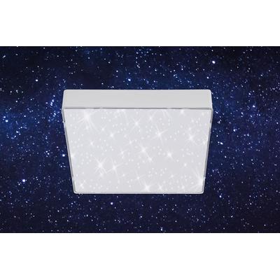 BRILONER LEUCHTEN Aufbauleuchte "FLAME STAR", weiß, Leuchten