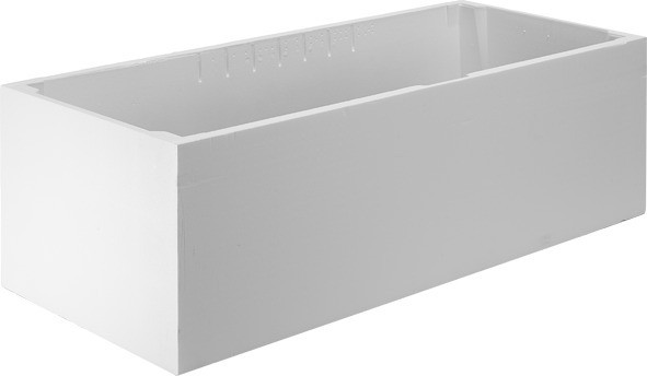 Duravit Duravit No.1 Badewannenträger Weiß 1570x670x515 mm - 792440000000000 792440000000000