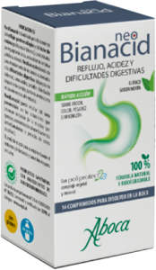 Aboca Neobianacid Tablets Lemon 14 Tablets