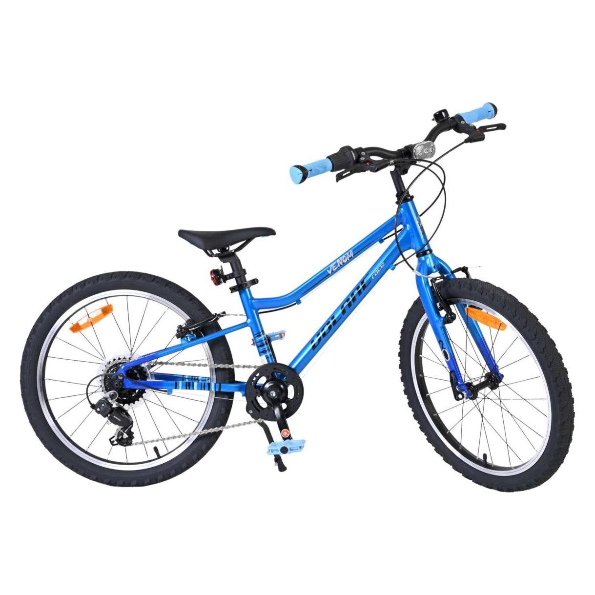 Volare Venom Kinderfahrrad 20 Zoll Blau für Jungen mit zwei Handbremsen (20") (71815008)