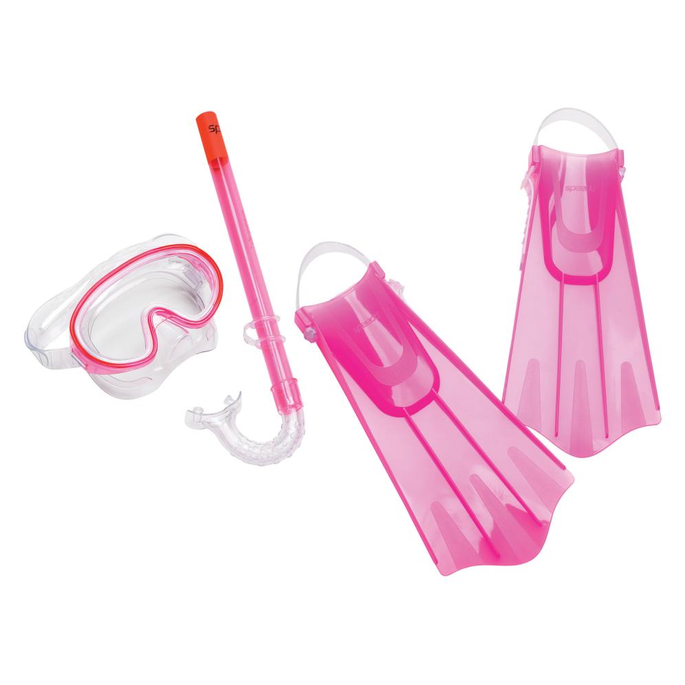 Speedo Kids AQ Mask Snorkel Fin Set (87530335678-8)