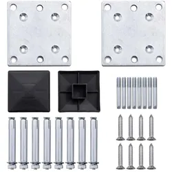 vidaXL, Gartenzaun, Padonilla (1 Element mit 2 Pfosten)