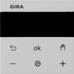 Gira 5366015 S3000 Jal.-/Schaltuhr Display System 55 Grau m