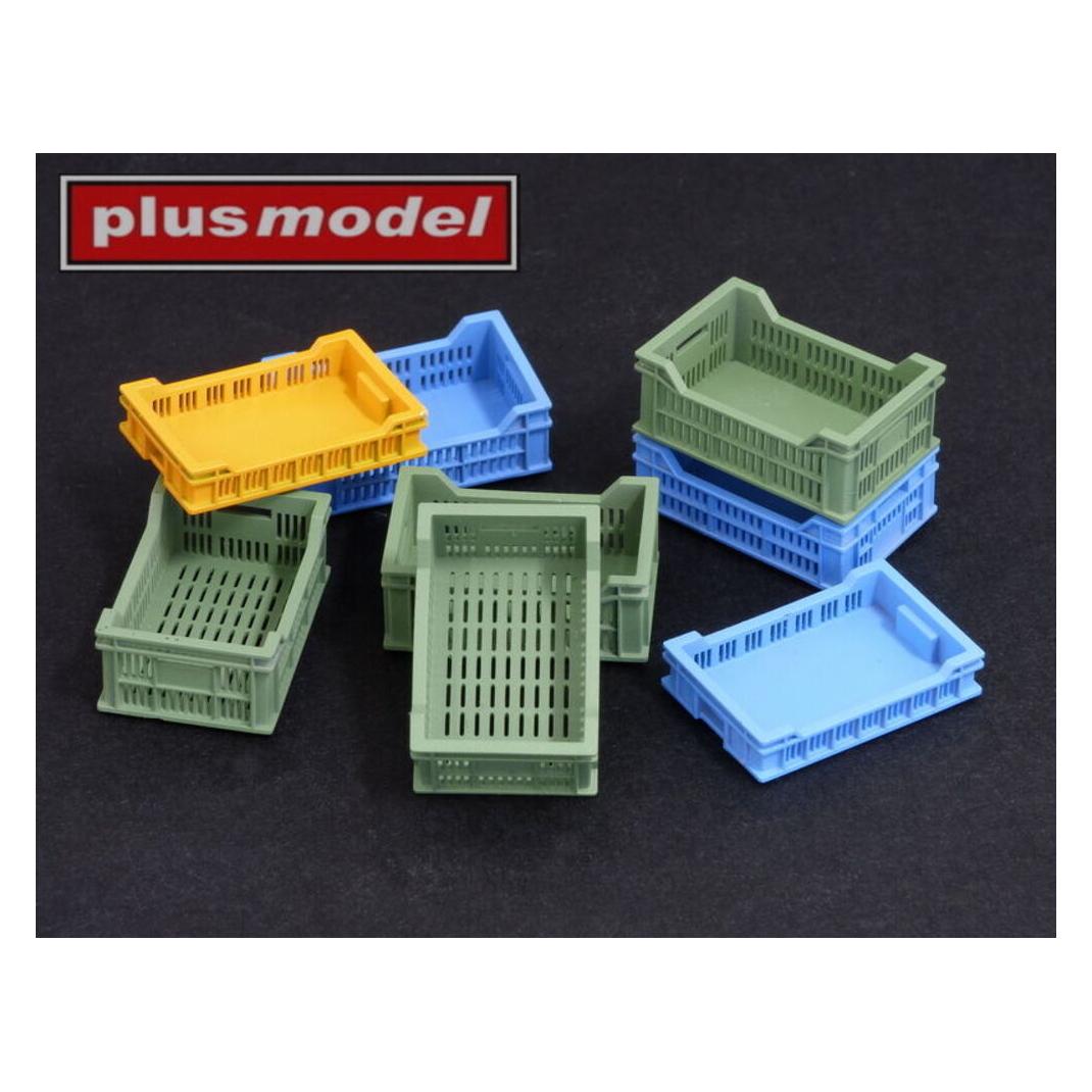 Plus Model Perforated plastic crates (DP3001)