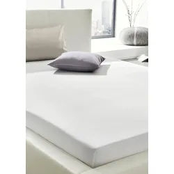 H.G. Hahn Spannbetttuch Uni-Satin