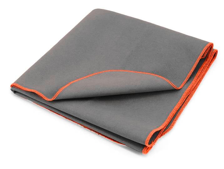 Sporthandtuch SETEX SETEX Sporttuch aus Evolon , grau (grau, rot), B:50cm L:100cm, Evolon, Obermaterial: 70% Baumwolle, 30% Polyamid, Handtücher, Sporthandtuch, Komfort & Haltbarkeit: Hypoallergenes Evolon - sanft zur Haut