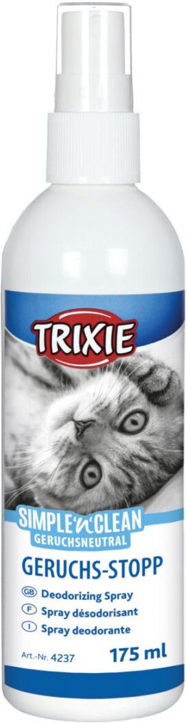 TRIXIE Simple'n'Clean Geruchs-Stopp, Katze / Kleintier, 175 ml