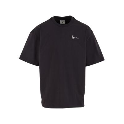 T-Shirt KARL KANI "Karl Kani Signature Oversized T-Shirt", Herren, Gr. M, schwarz, 100% Baumwolle, bedruckt, oversize, Rundhals, Shirts T-Shirt