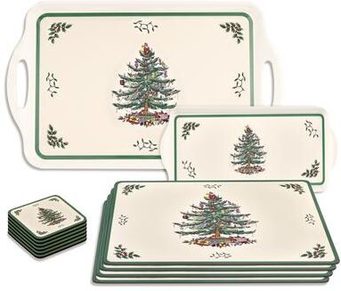 "Pimpernel Cork Placemat Coaster Tray Set - 1"" H x 4"" L x 4"" W"