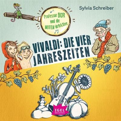 Professor Dur und die Notendetektive 4. Vivaldi: Die vier Jahreszeiten - Sylvia Schreiber, Audio, 9783731395478