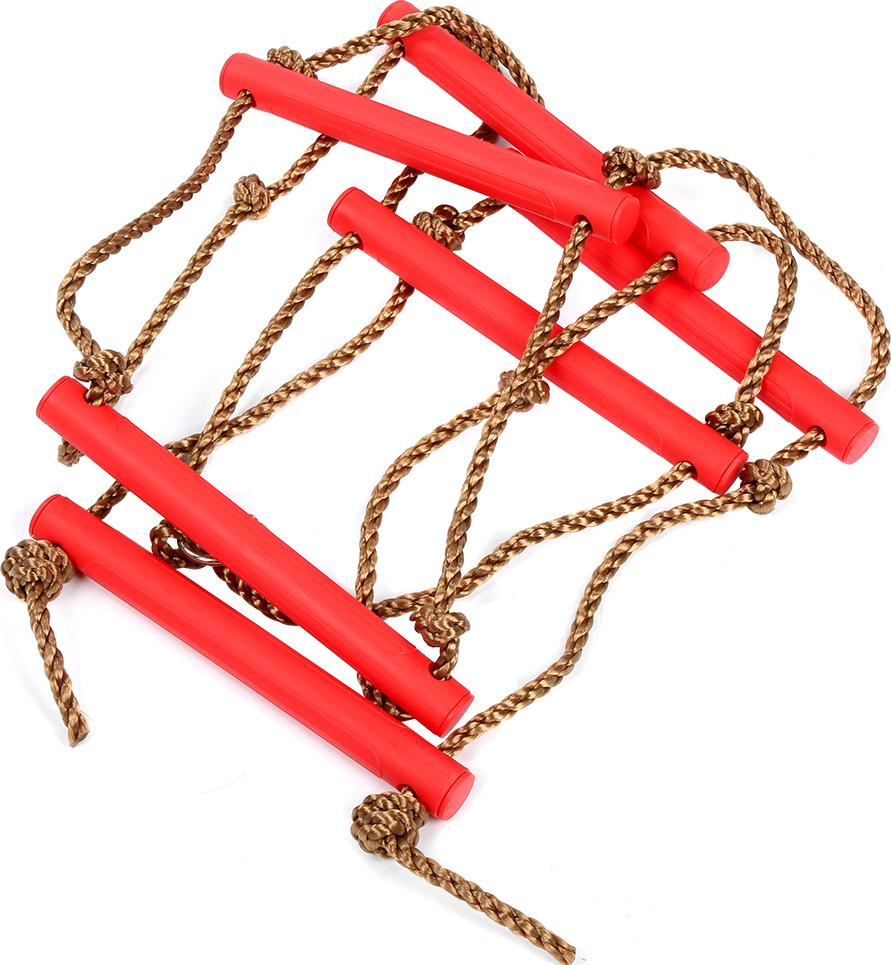 SixSection Gistuch enkelvoudige touwladder kinderklimgereedschap voor buiten training