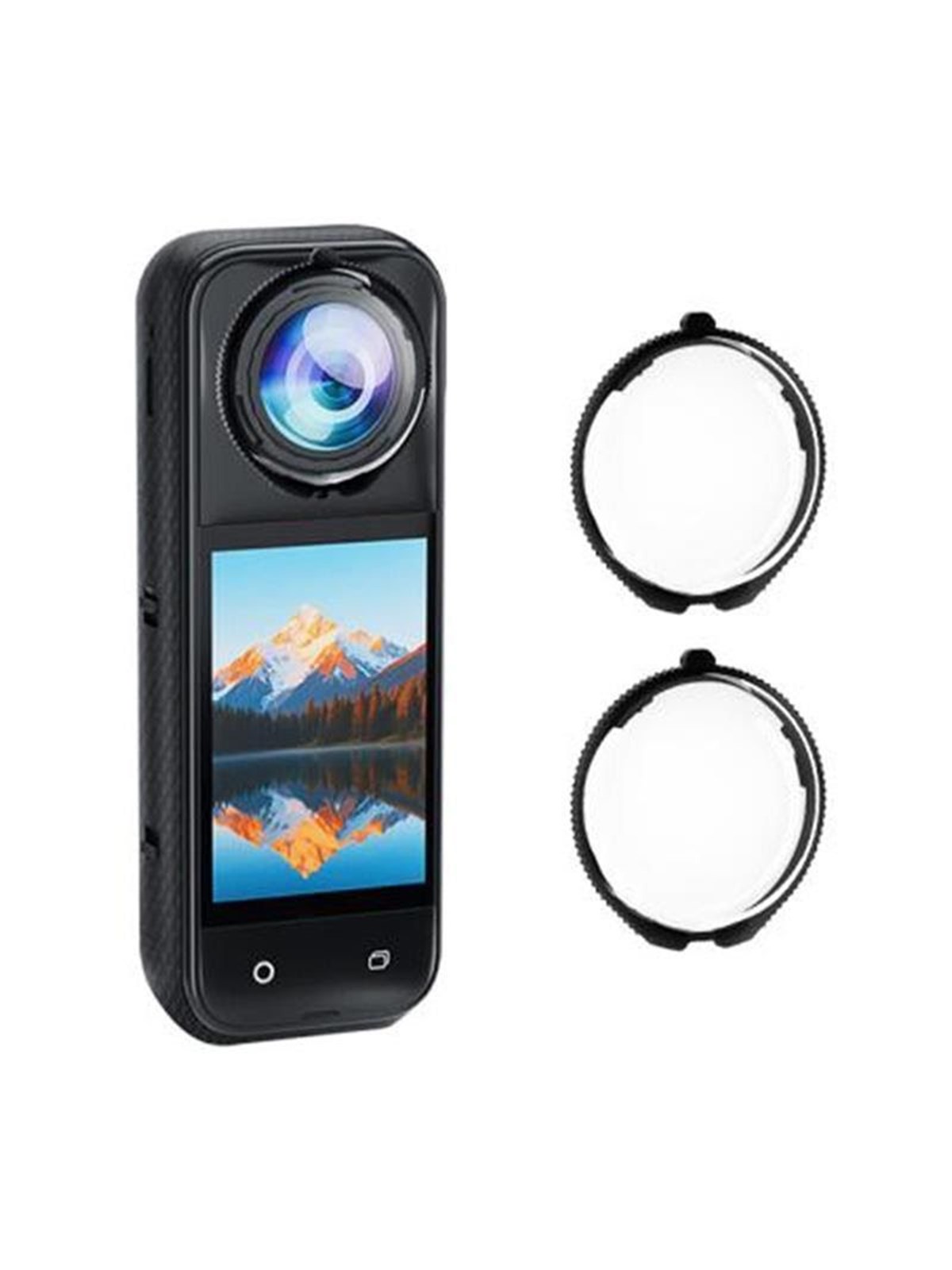 Puluz Lens Hood / Cover Set - Insta360 X5
