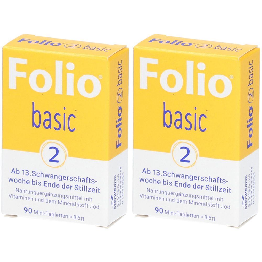 2x Folio 2 basic Filmtabletten 2x90 St