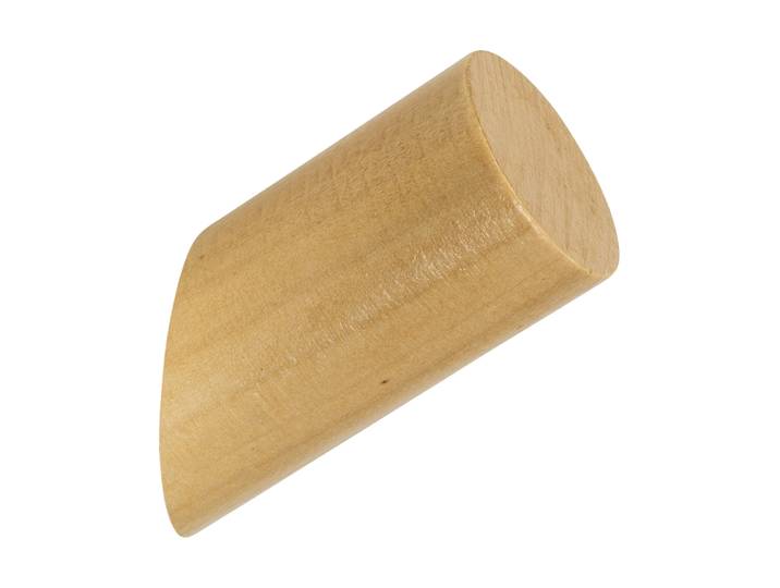 QUVIO Kledinghanger / Kapstok - Hout - Lichtbruin