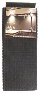 IH Casa Decor Microfibre Drying Mat (Black) - Set of 2