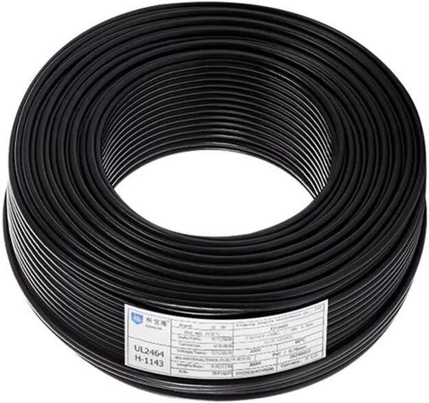 INF Schwarzes UL2464 16AWG 4-adriges Mehrleiterkabel - 5 Meter für elektronische Anwendungen