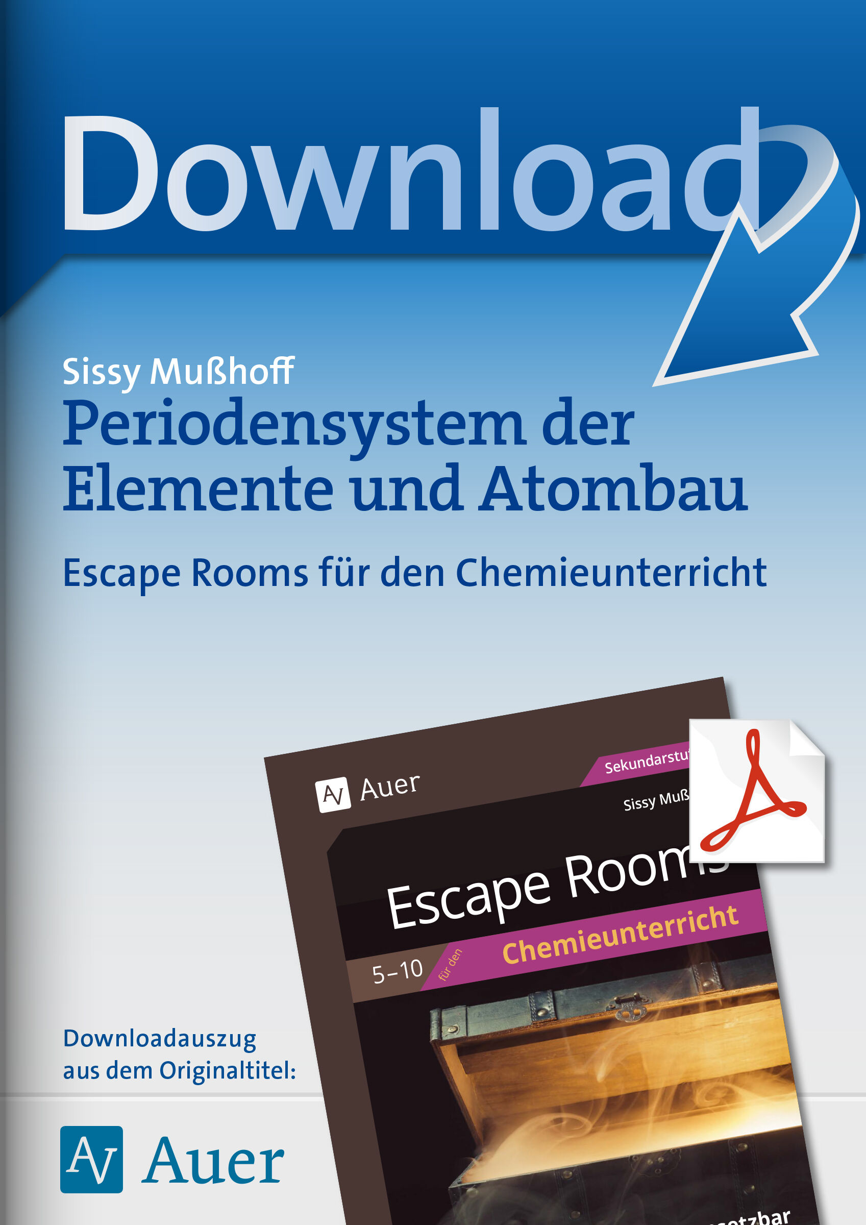 Auer Verlag Periodensystem der Elemente und Atombau