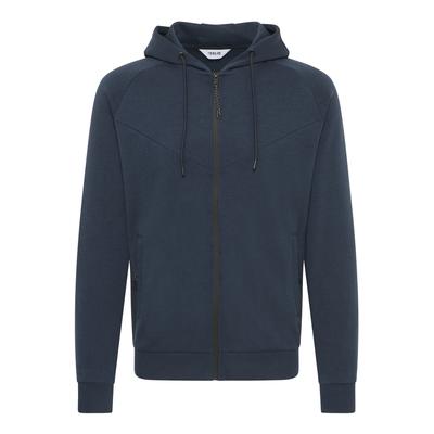 Kapuzensweatjacke SOLID "Kapuzensweatjacke SDGelbert", Herren, Gr. S, blau (insignia b), Obermaterial: 100% Baumwolle CO., Sweatjacken