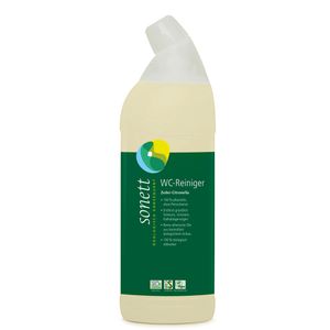 Sonett WC-Reiniger DE3001, Zeder-Citronella, flüssig, mit Citrusduft, Schräghalsflasche 750 ml