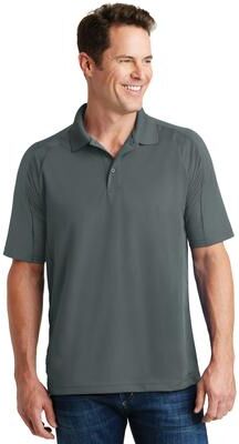Sport-Tek T474 Dri-Mesh Pro Polo Shirt in Steel size Large   Polyester/Spandex Blend
