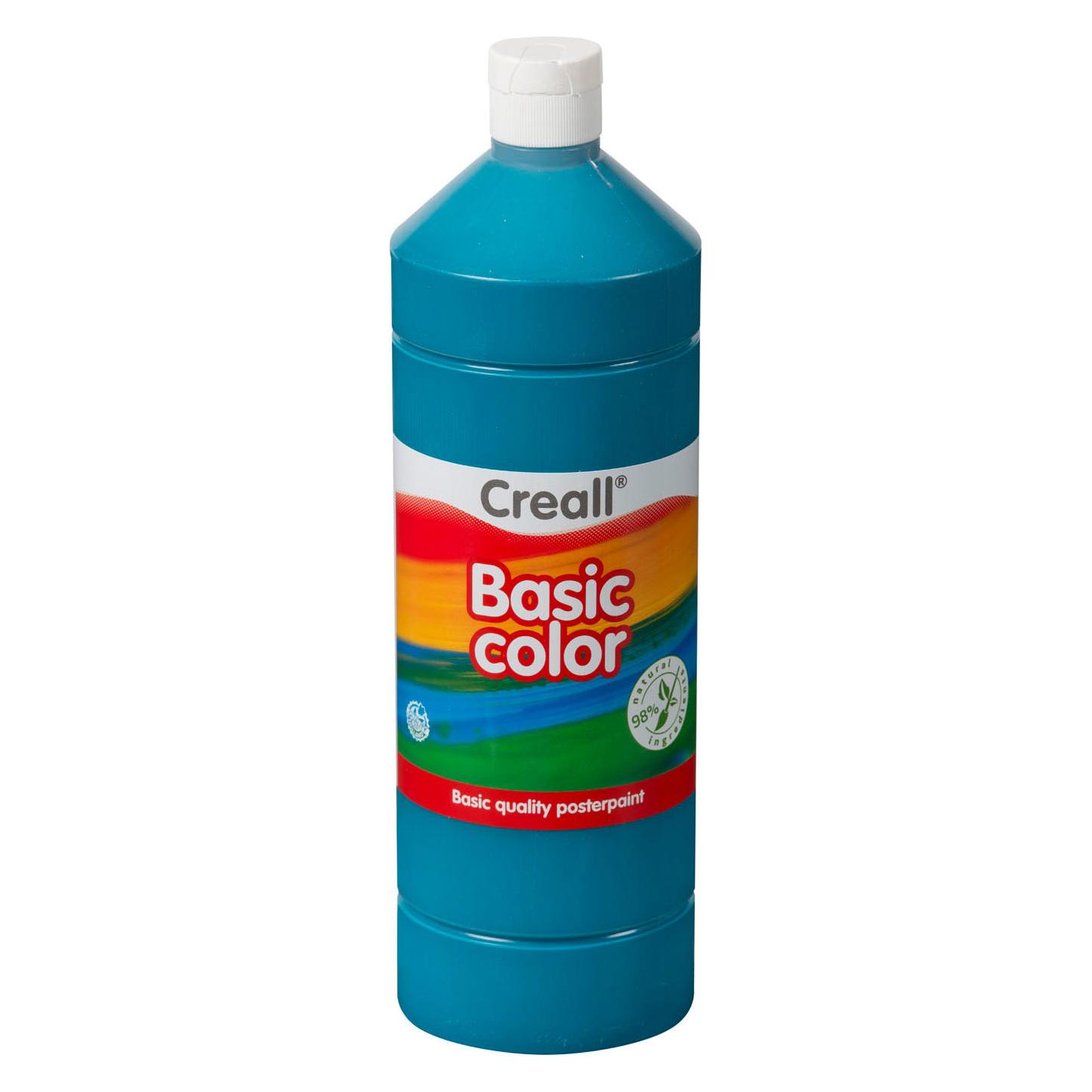 Creall Schoolverf Turquoise, 1 liter (1000 ml) (19796711)