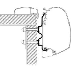 Thule Markisenadapter Hobby Optima Ontour
